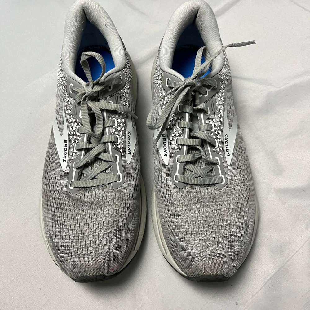 Brooks Ghost 14 Running Shoes Lightweight Cushioned Gray Sneakers Women Size 11‎